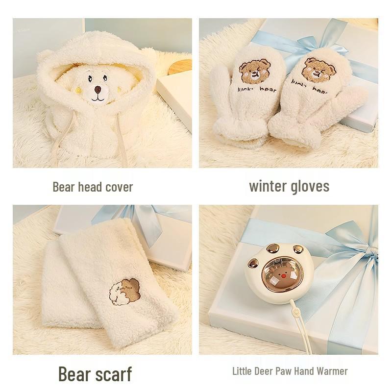 Winter Scarf Gift Box for Girls & Best Friends - Christmas & Birthday Souvenir