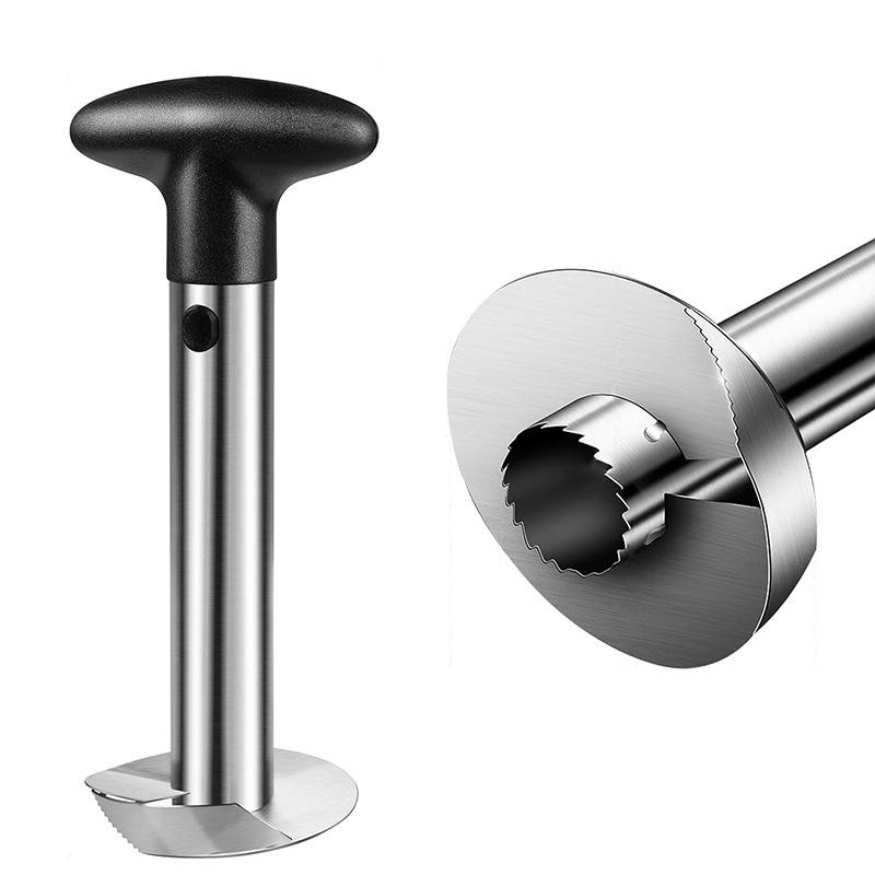 Stainless Steel Pineapple Slicer Peeler Fruit Corer Slicer Kitchen Easy Tool Pineapple Spiral Cutter Accessories