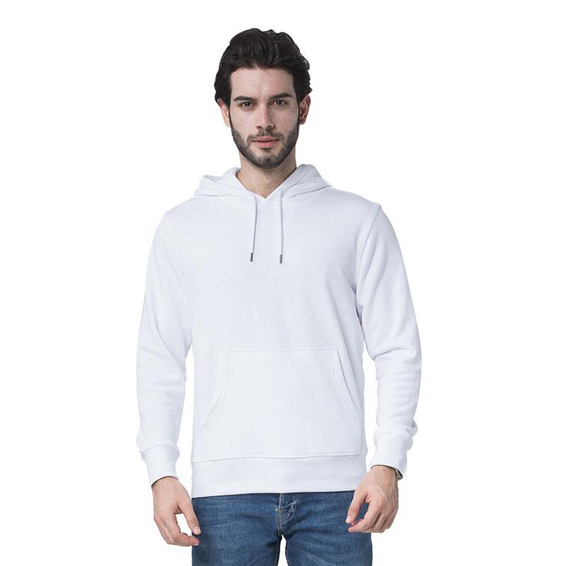 Solid Color Men Hoodies Mens Sweatshirt Fashion Streetwear Casual Men's Loose Breathable Pullovers