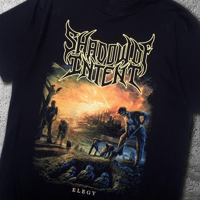 

Trend Shadow Of Intent Band 100% Cotton Full Size To 4XL Shirt BL277 Unisex T-Shirt XXXL