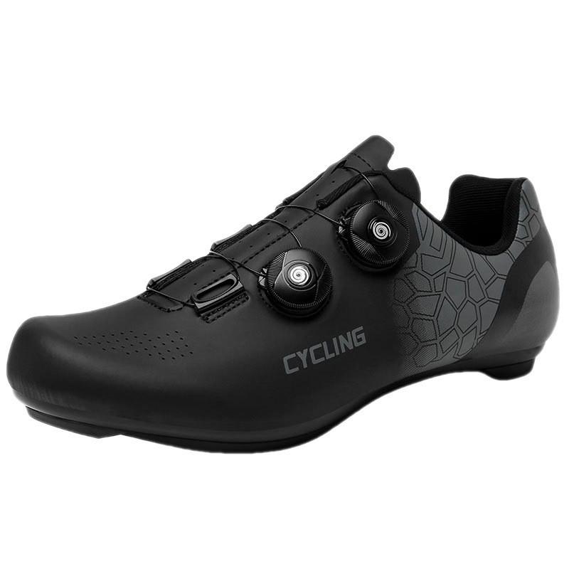 Unisex Cycling Shoes Road Mountain Bikes Rigid Sole Breathable Non-Cleat Clipless-Compatible Design