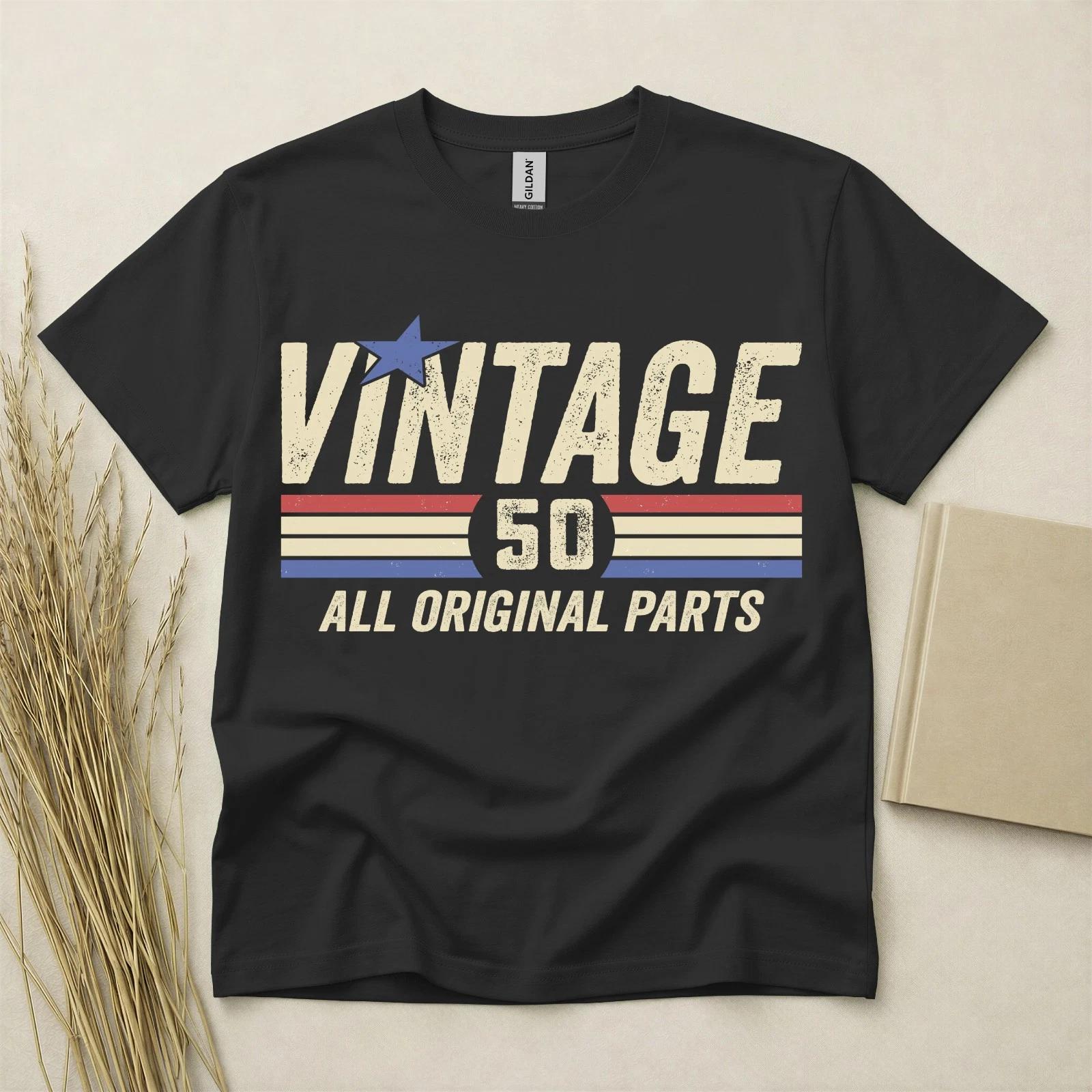50th Birthday shirt Born In 1976 50 Years Old Gifts Vintage Fifty All Original XXL