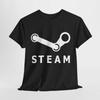 STEAM PC Gaming Logo T-shirt PC Gamer Tee S-5XL