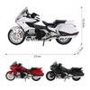 1/9 Honda Gold Wing Tour GL1800 Alloy Die Cast Motorcycle Model Vehicle Collection Sound and Light Off Road Autocycle Toys Car