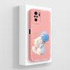 For Redmi Note 10 10T 10S Case Fantasy Color Flowers Phone Shell For Xiaomi Redmi Note10 4G 5G Soft Liquid Silicone Back Covers