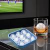Soccer Ball Ice Cube Tray, World Mug Shape Silicone Mold for Freezer & Oven, Easy Release Non-Stick BPA-Free Chocolate Jelly Candy Mold