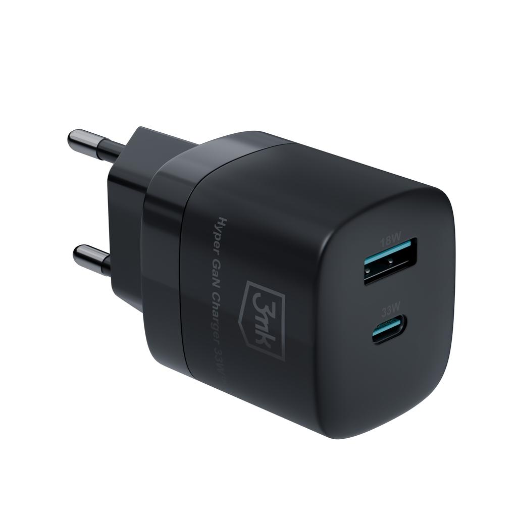 Accessories - 3Mk Hyper Gan Charger 33W Black