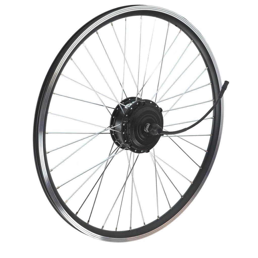 Front Hub Motor Kit Electric Bike Mountain Bike Modification with 48V 250W Front Motor 26 Inch LCD