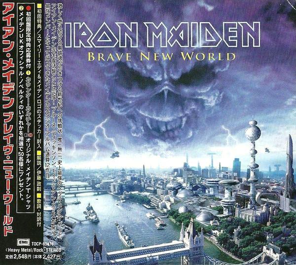 

CD IRON MAIDEN - Brave New World TOCP65418 EMI 2000 Japan ObiRock Used