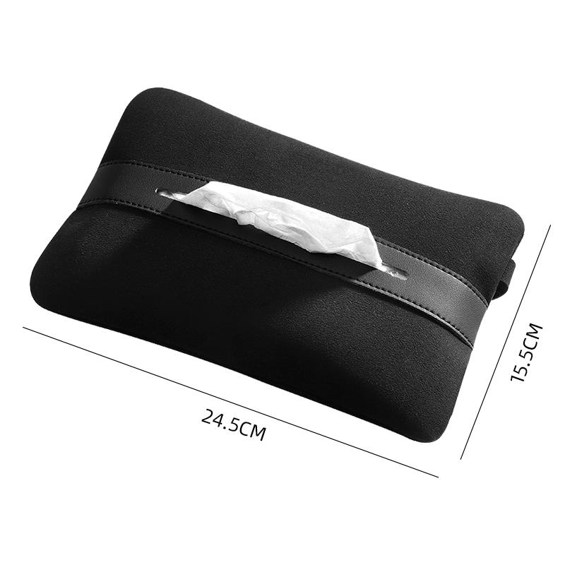 

Car hanging type armrest box tissue storage bag Disposable paper napkin paper box for Mitsubishi asx lancer outlander pajero