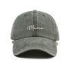 Vintage Mama Red Heart Caps Adjustable Outdoor Sunscreen Hats Fashion Baseball Cap  Gifts