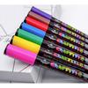 Mehrfarbiges Multifunktions-Kunstmalerei-DIY-Marker-Acrylstift, wasserfestes Acryl-Markierungsstift-Set