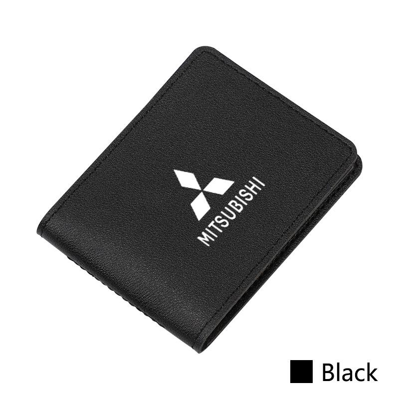Auto Driver License Cover Suede Leather Car Driving Documents Case Credit Card Holder For Mitsubishi Eclipse Outlander ASX Colt