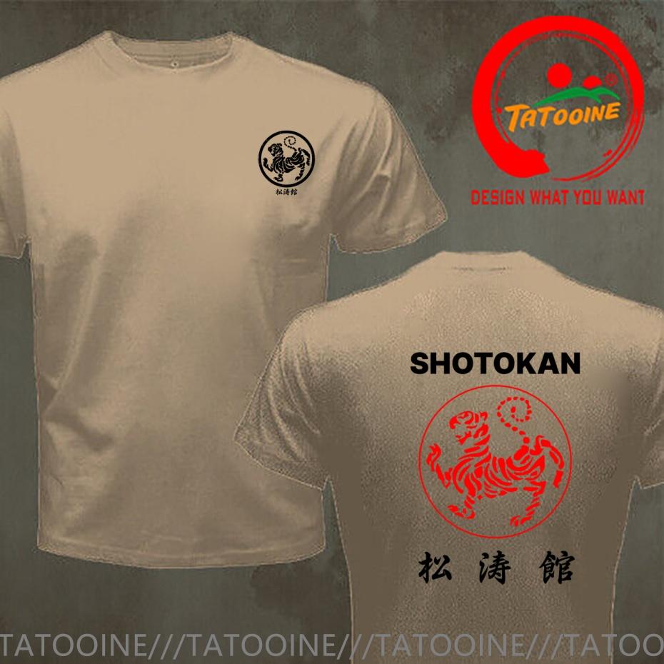 Funny Design Japan Kanji Shotokan Karate Dojo Shirt Unisex Fashion Trendy Casual Clothing Stylish Tops Tee Shirt Leisure Tshirt