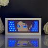 3D Anime Light Box Paper Carved Lamp Rin Matsuoka Peripherals Luminous Toys Bedroom Decor Night Atmosphere Led Desk Ornaments