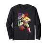 Teenage Mutant Ninja Turtles Raphael Japanese Text Long Sleeve T-Shirt