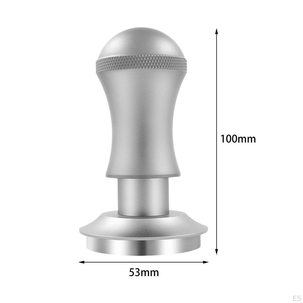Coffee Tamper, Espresso Pressure Tamper Tool, Stainless Steel Flat Base, Distributor Grind