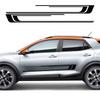 2pcs Car Side Stripe Stickers Waterproof Auto Body Decoration Accessorie For KIA Stonic Auto Tuning Sport Styling Vinyl Decals