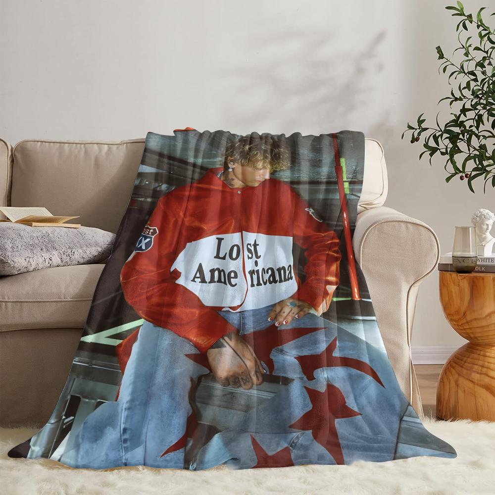 GUOYU Blanket Ccolson Baker MmGK Throw Soft Flannel Throw Summer Blanket Lightweight Cozy Nap Blanket for Sofa Bed Travel