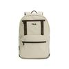 Fila Original Simple Casual Campus Commuter Versatile Durable Large Capacity Fabric Backpack Unisex Backpack White F13W639165FWT