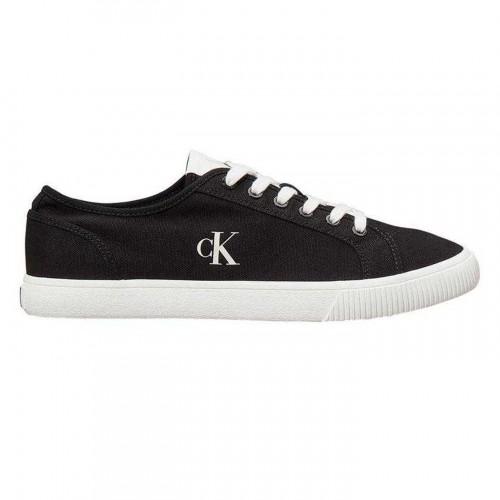 Calvin Klein Mens Essential Canvas Trainers