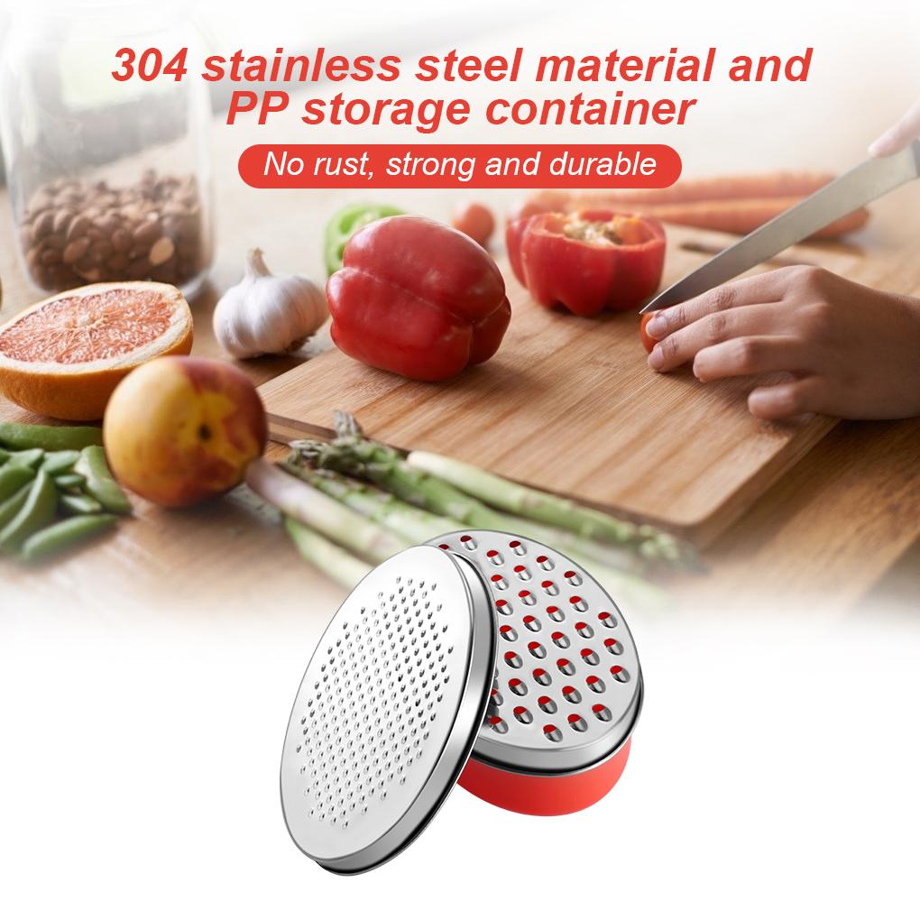 Cheese Graters PP Workmanship Vegetable Craftsmanship Utensils Grinding Tool with Brush Kitchen Supplies Metal Zester