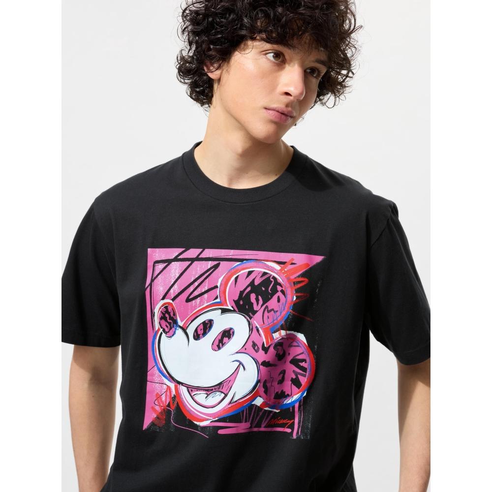 

Uniqlo Mickey Face Ut 09 BLACK/XS