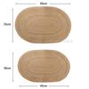 Placemats Set of 4,Heat Resistant pad,Place Mat Washable Table Mats for Kitchen Dining Table Mixed Color Non-Slip Place Mats