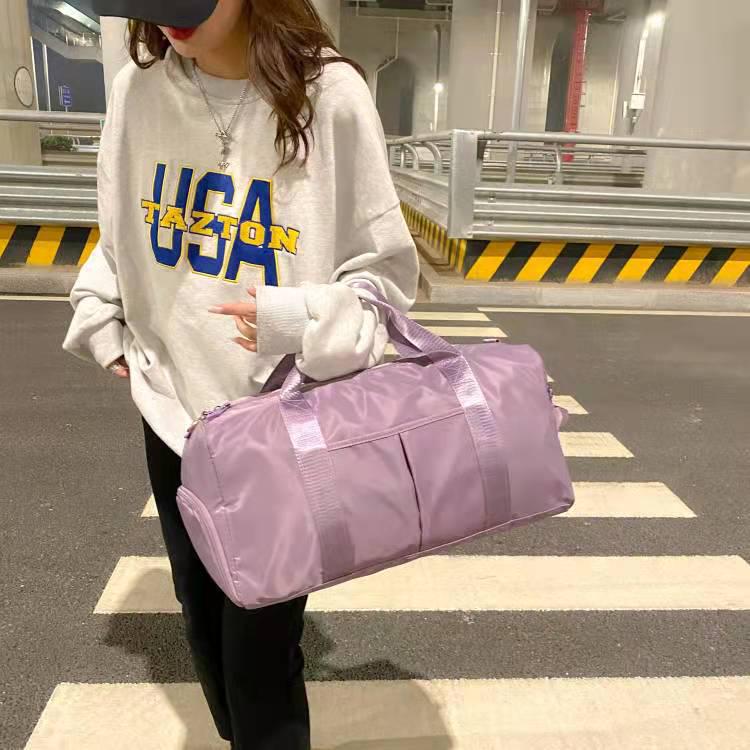 Women's Yoga Bag: Versatile, Spacious, Dry/Wet Separation, Travel/Gym Handbag, Custom Logo Available