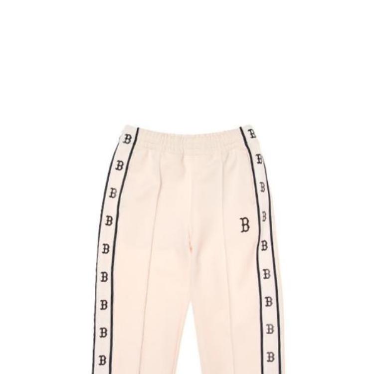 New MLB Boston Red Sox Knitted Sweatpants Unisex Cream 3APTM0444-43CRS