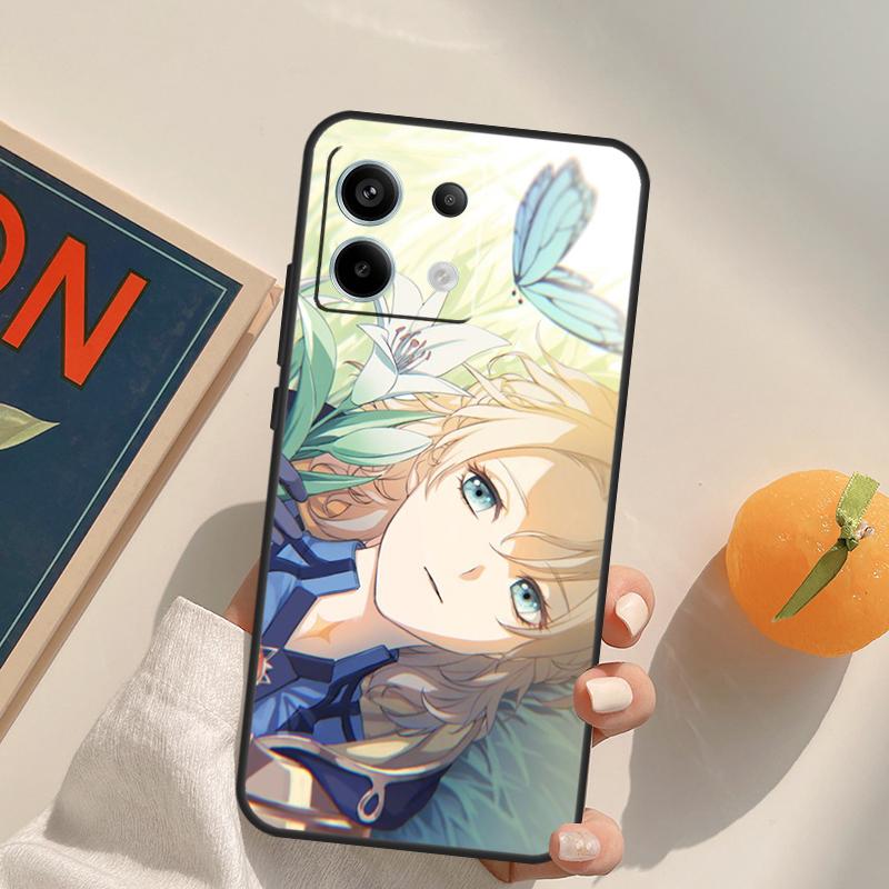 Albedo Genshin Impact Funda For Xiaomi Redmi Note 14 13 Pro 9 10 11 12 9S 10S 11S 12S Redmi 13C 10C 12C 14C Case