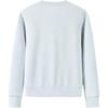 Anta Training Series Pullover Solid Color Round Neck Long Sleeve Sweatshirt Women sweatshirt Light-Gray-Blue 162447713S-2