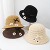 Women's Bucket Hat Spring Summer Sun Protection Breathable Flower Beach Hat For Travel & Outdoor Sun Hat Female