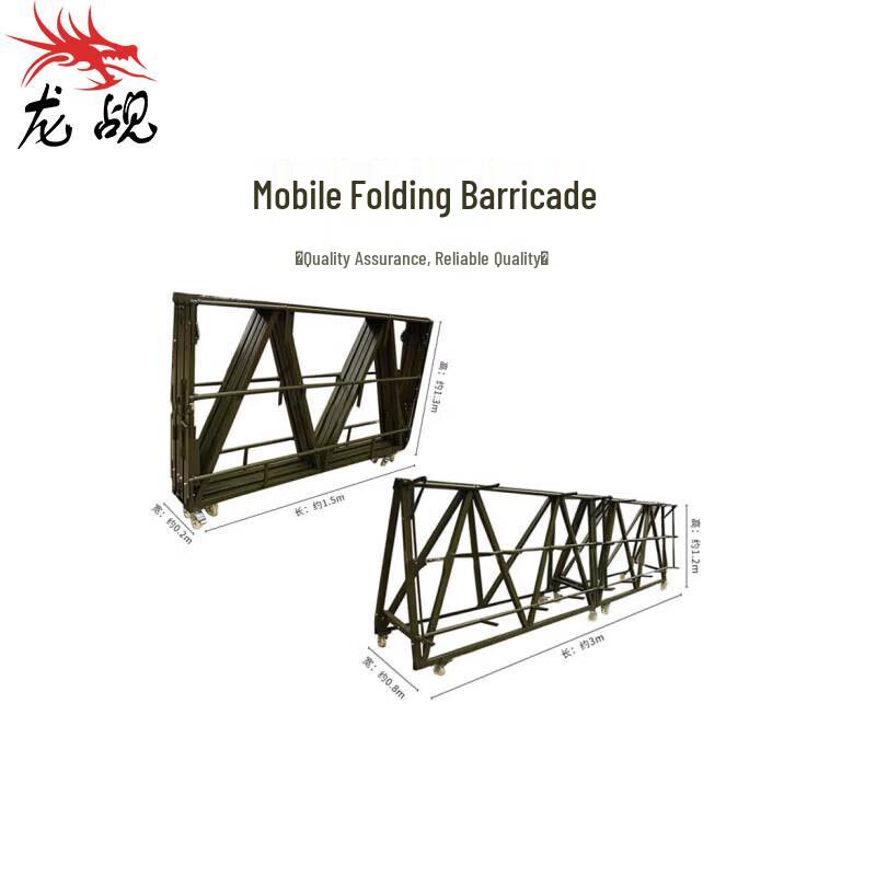 Stainless Steel Folding Retractable Roadblock Barrier
