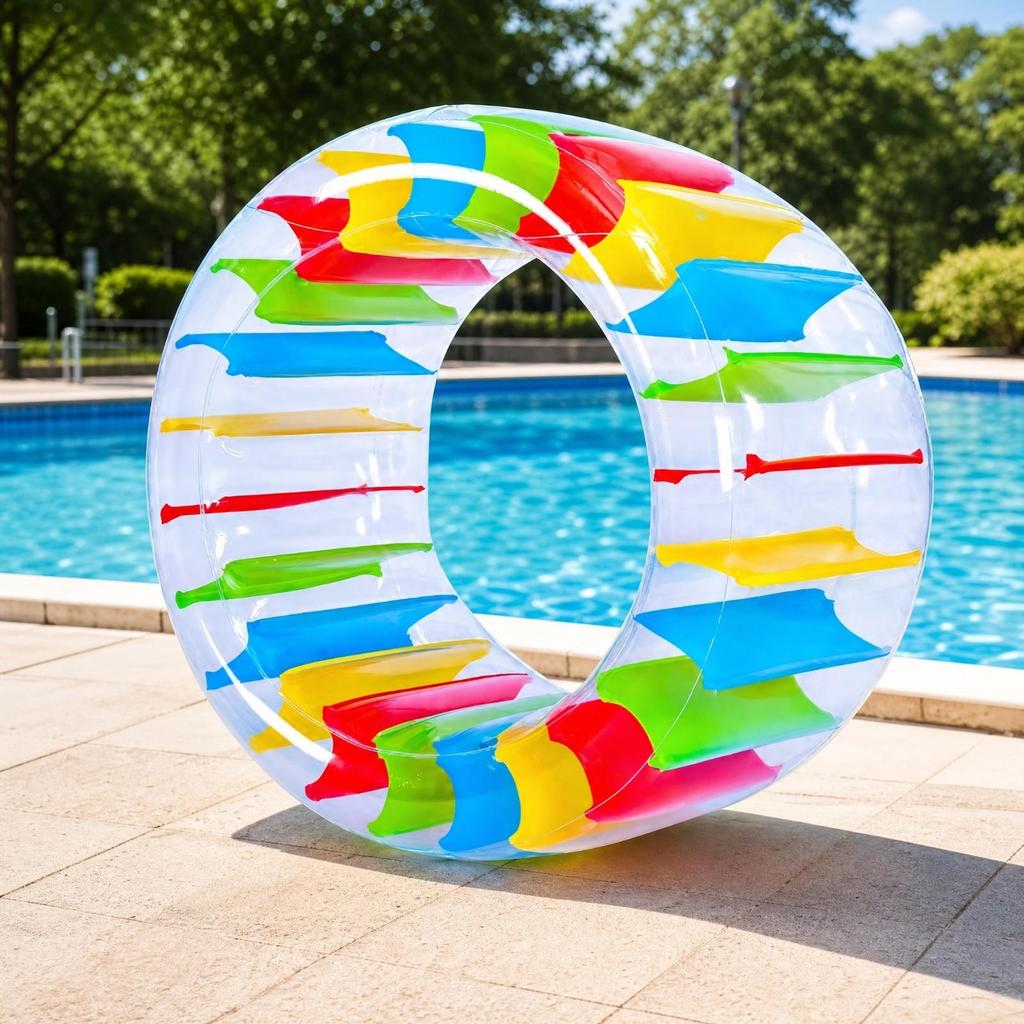 Inflatable Water Walking Roller Easy-Inflation PVC with