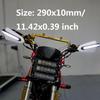 Universal Motorcycle Hand Guards Plastic LED Handlebar Protection Safety Equipment for Motorbike Accessories