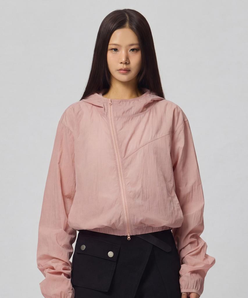 Verdnt Nylon Essential Windbreaker [Rosa]