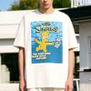 NIRVANA Simpson Schwimmen Vintage Cartoon Unisex Herren T-Shirt Kinder Erwachsene Eltern Kind Baumwolle T-Shirts Damen Oberteil Ins Y2k