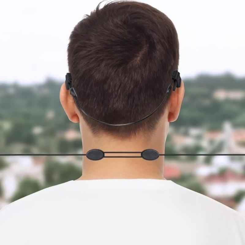 Adjustable Eyewear Straps For Intelligent Glasses Secure Nonslip Grip Soft Silicone Band Universal Fit For Workouts Stud
