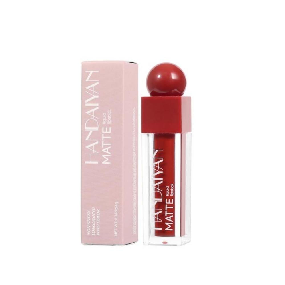 Velvet Matte Lipstick, Waterproof Non-stick Lip Gloss, Exquisite Lip Glaze, Luxurious Lip Makeup