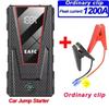 EAFC 1200A Car Jump Starter Power Bank 12V Portable Car Battery Booster Charger Booster Emergency Start Device Lighting