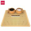 Deli 6739 Portable Folding Go & Five-in-a-Row Chess Set