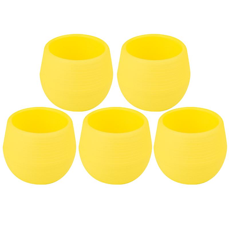 5PCS Mini Flower Pots Candy Colour Round Plastic Plant Pot with Drainage Holes Succulents Pot Garden Home Office Decoration ZYF