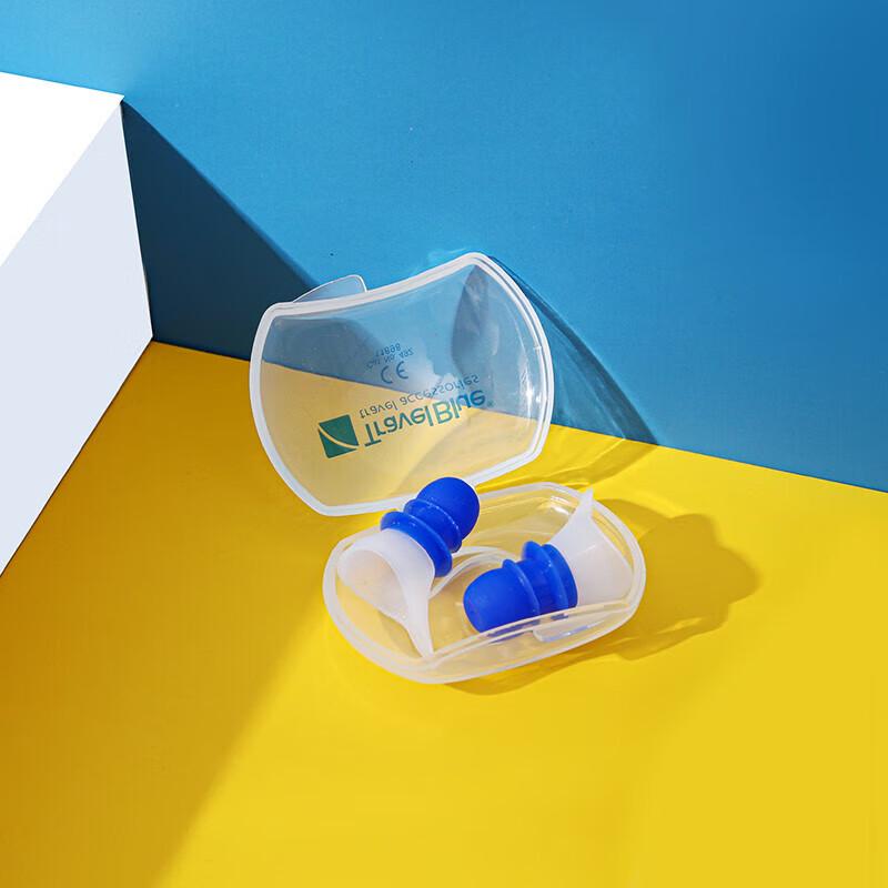 TRAVEL BLUE Professionele oordoppen met geluidsreductie voor de luchtvaart
