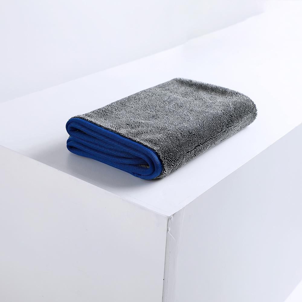 

Скрученная микрофибровая ткань, плетеное автомобильное полотенце, многофункциональное обеззараживающее большое полотенце для воды 50*60cm темно-серого