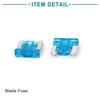 ACROPIX 15A Fuse for Car Truck SUV Blue 10pcs