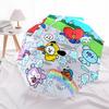 1pc Outdoor Umbrella with BT21 Characters - Automatic Opening/Closing, Portable 3-Fold Design, 8-Bone Iron Frame - Perfect Gift for Fans, Travele