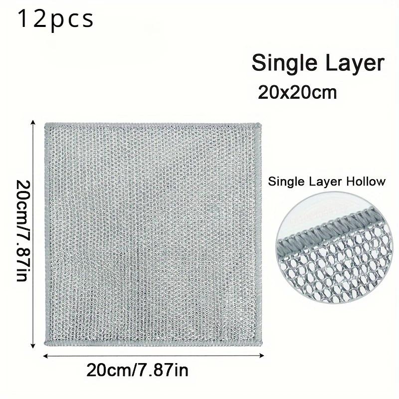 Kitchen Steel Wool Detergent Dish Scrub Bed Towel Dishwashing Sponge Holder Useful Natural Loofah Things Gadgets Metal Magic