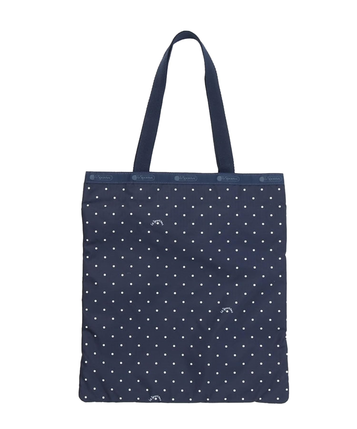 

Официальная сумка-тоут LARGE EMERALD Navy Petite Dot [LeSportsac] TOTE/1589 Женская