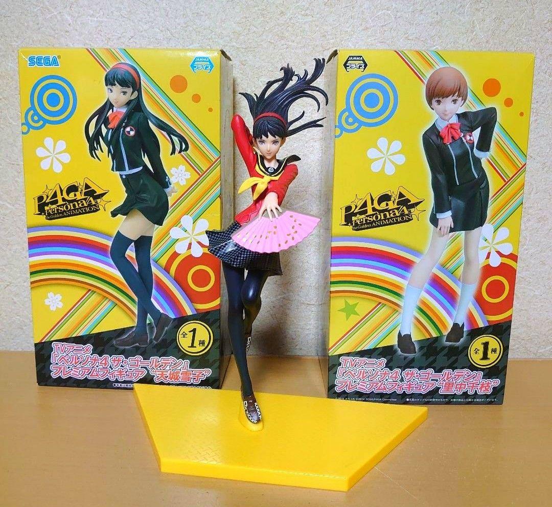 

[USED] Persona 4 The Golden Chie Satonaka and Yukiko Amagi Premium Figure
